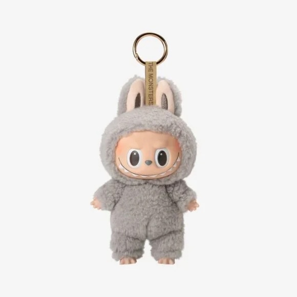[NEW] POP MART Labubu Exciting Macaron Plush Keychain Blind Box Sesame Bean - Picture 1 of 11